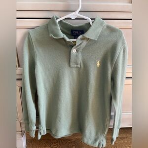 SORRY SOLD- Ralph Lauren little boys long sleeve polo shirt size - 5T